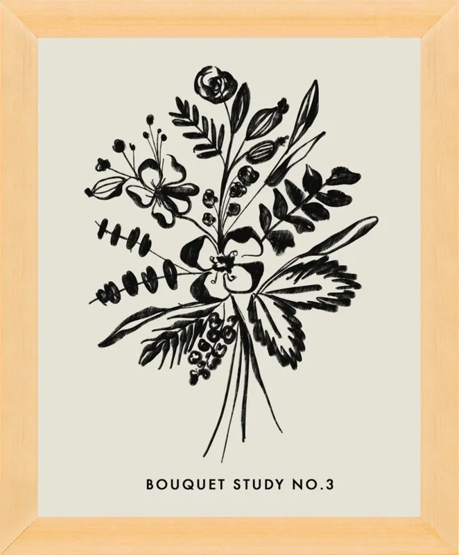 Bouquet Study No. 3 by Nancy Noreth for Artfully Walls