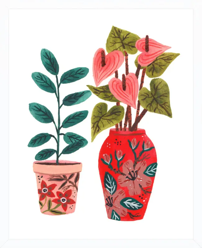Planter by Ploypisut for Artfully Walls