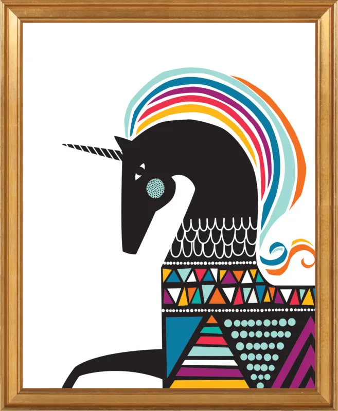 Unicorn by Rob Blackard for Artfully Walls