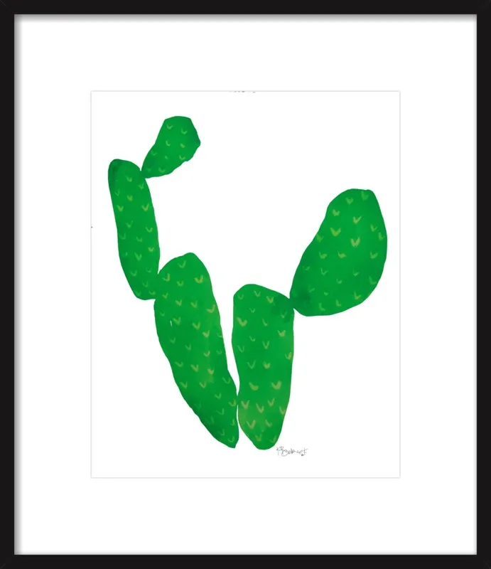Green Cacti by Kate Roebuck for Artfully Walls