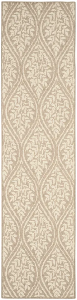 Arlo Home Hand Woven Area Rug, PAB515A, Sand/Natural,  2' X 8'