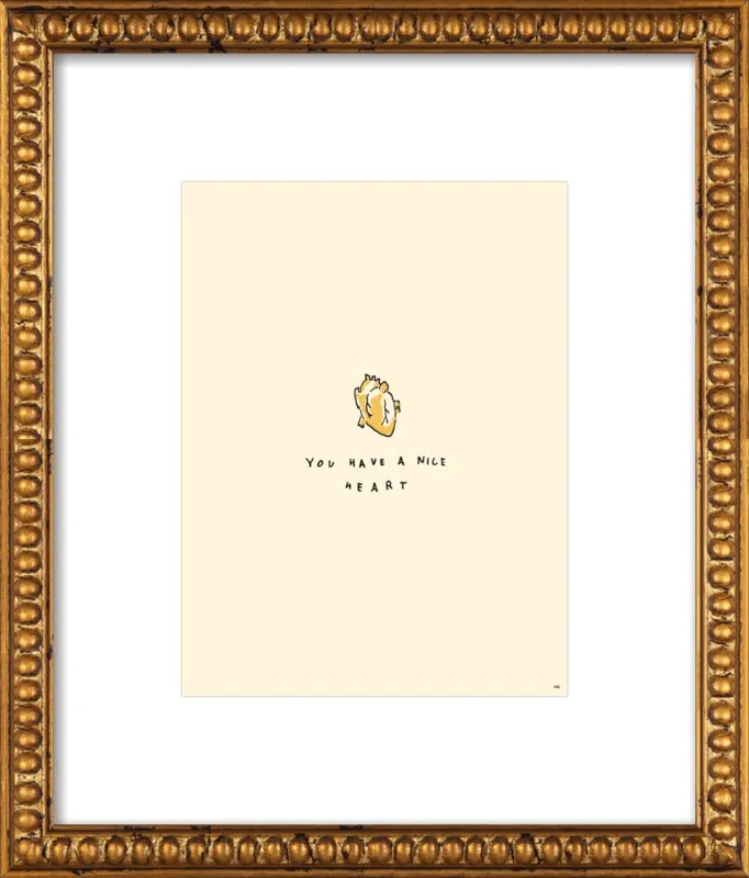 You Have A Nice Heart by Melody Hansen for Artfully Walls