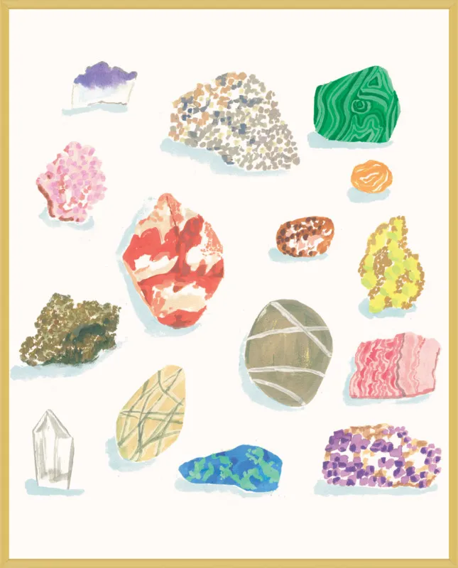 Gems by Danielle Kroll for Artfully Walls