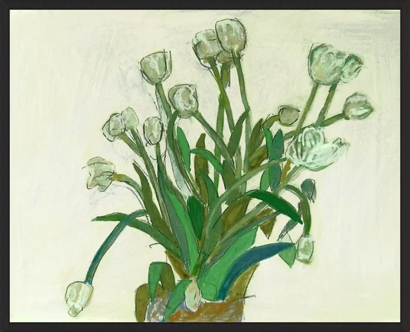 viridiflora tulip by Liz Innvar for Artfully Walls