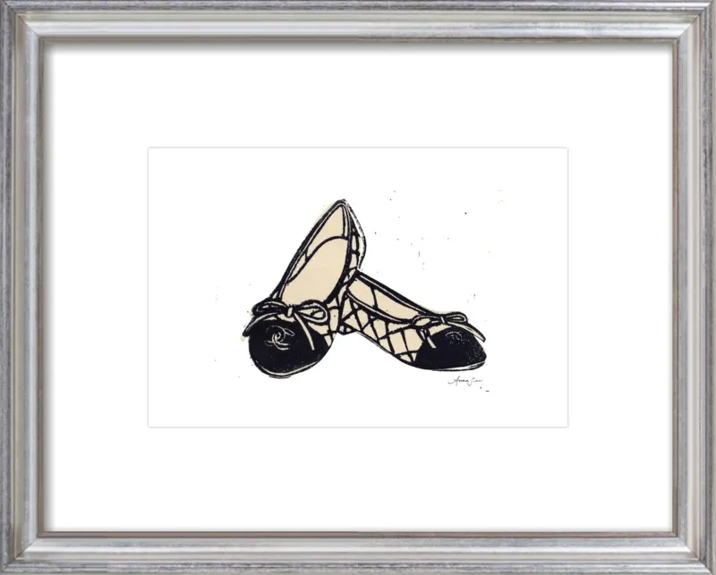 Chanel Ballet Flats by Anna See for Artfully Walls