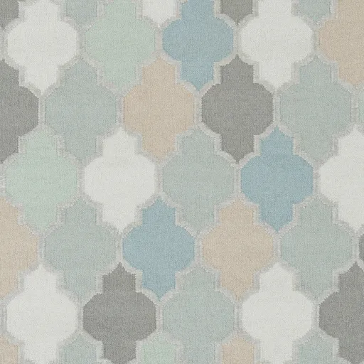 Nia Blue Indoor 5' x 8' Handmade Rug