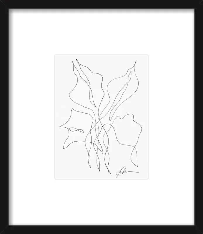 Ink Botanical 2 by Kellie Lawler for Artfully Walls