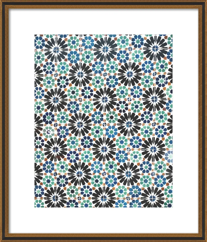 Lisbon Tiles Four by Lupen Grainne for Artfully Walls