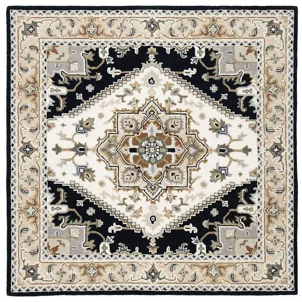Heritage Row Heriz Medallion Area Rug