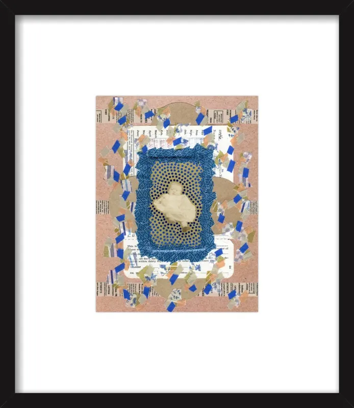 Blue awakening by Naomi Vona for Artfully Walls
