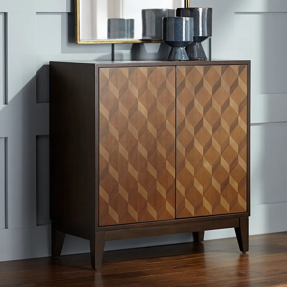 Warner 2-Door Wood Modern Accent Chest