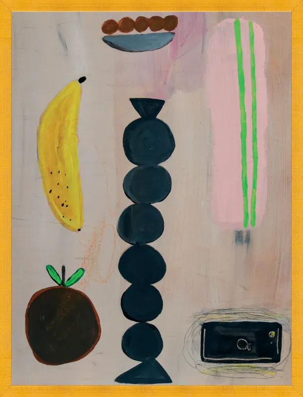 Still life with a phone vibration by Agata Królak for Artfully Walls
