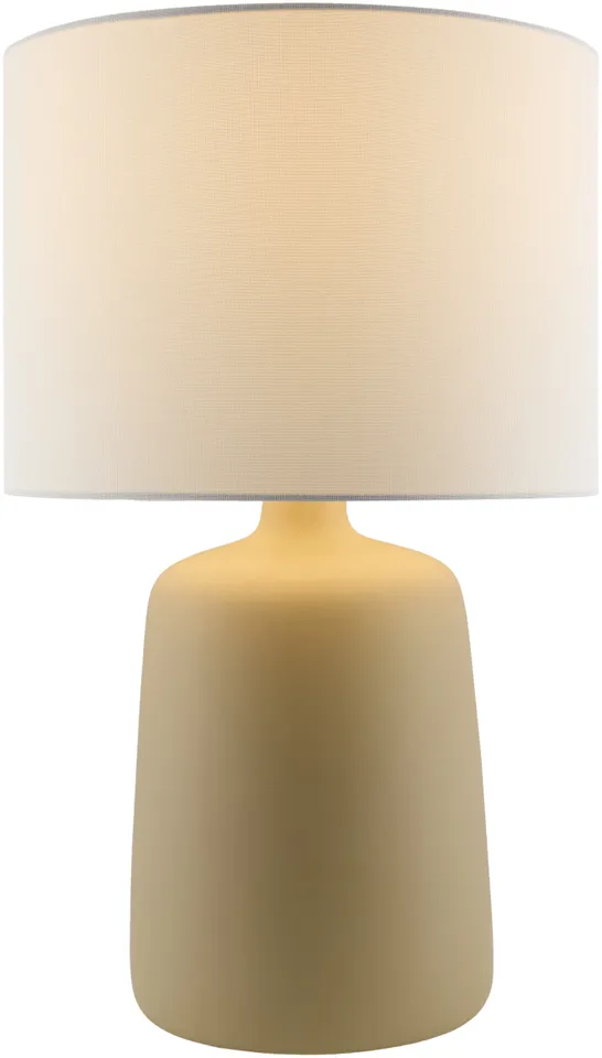 Elio  Glazed 16"H x 10"W x 10"D Accent Table Lamp