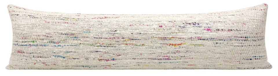 THE XL LUMBAR :: MONTAUK TWEED // MULTI - 14" X 48"