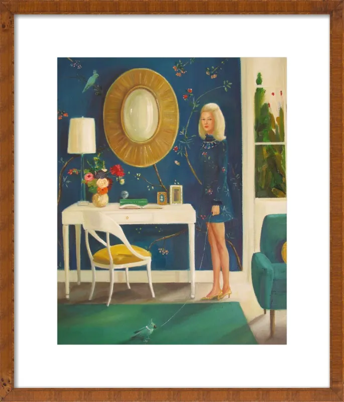 The Invisible Nature of Tansy Fairchild by Janet Hill for Artfully Walls