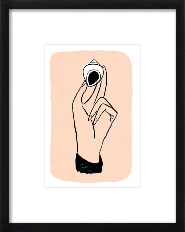 My Hand is My Face by Michael Doyle - Apartment On Belmont for Artfully Walls