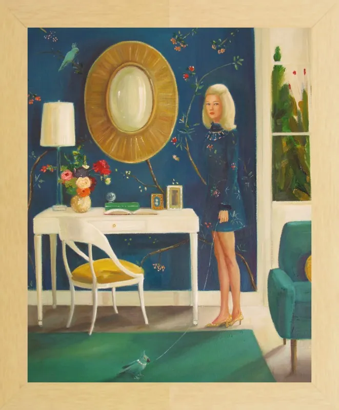 The Invisible Nature of Tansy Fairchild by Janet Hill for Artfully Walls