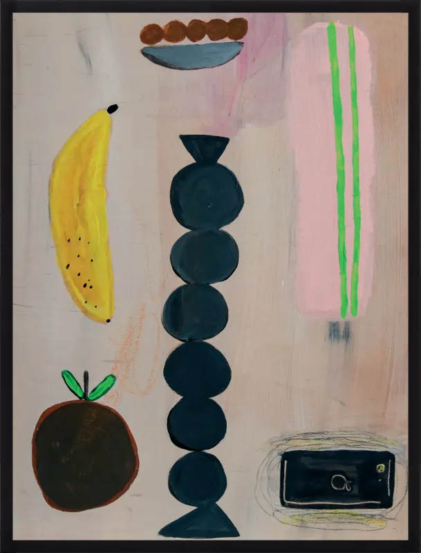 Still life with a phone vibration by Agata Królak for Artfully Walls