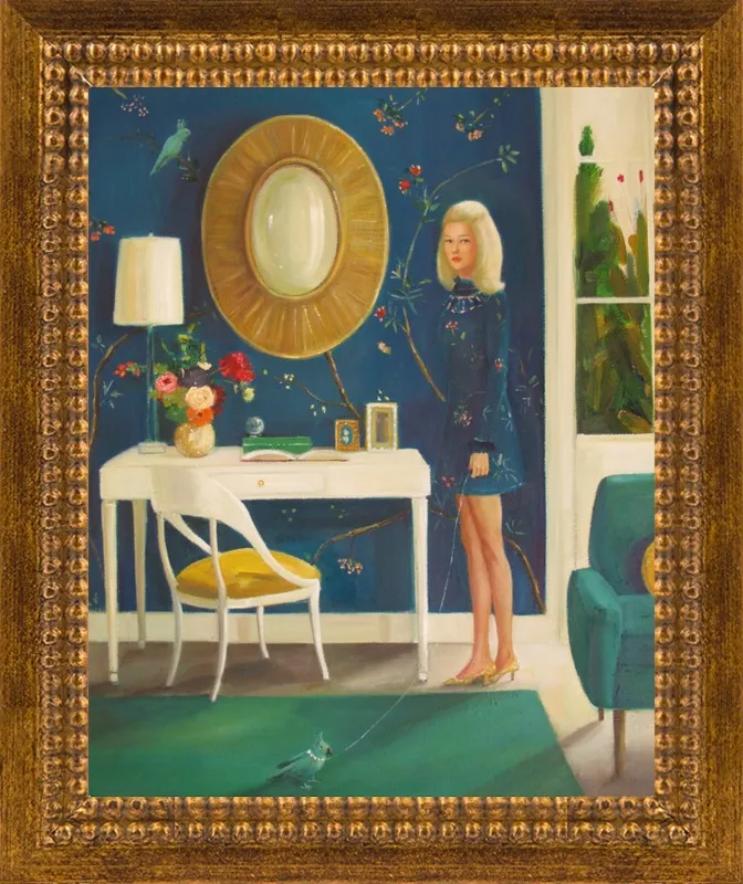 The Invisible Nature of Tansy Fairchild by Janet Hill for Artfully Walls