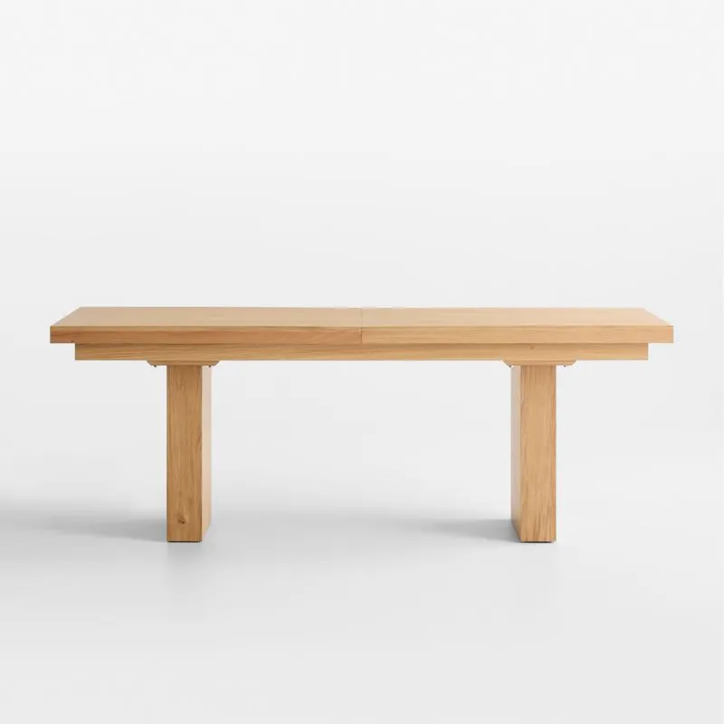 Ibiza 84"-103" Oak Wood 4-Way Extendable Dining Table