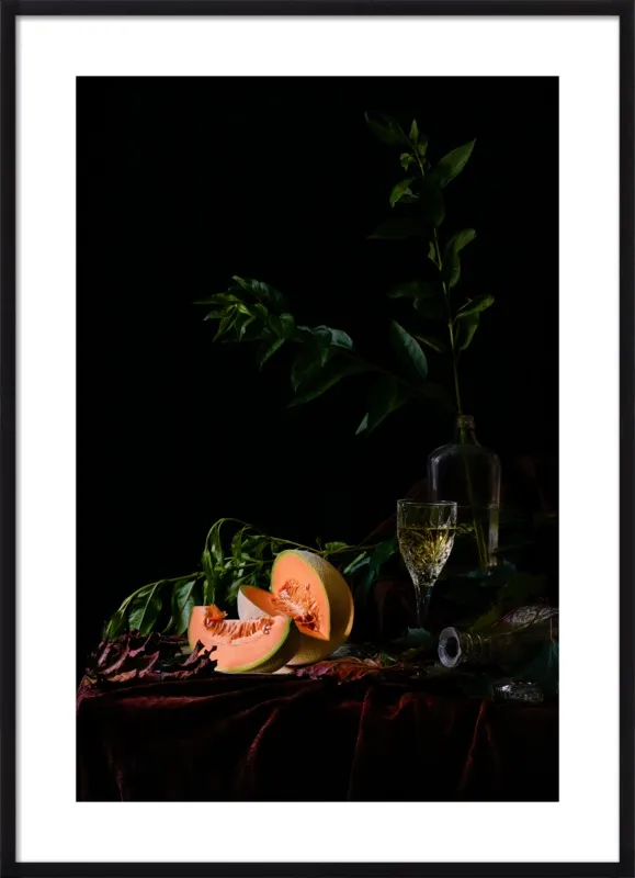 Cantaloupe by Dustin Halleck for Artfully Walls