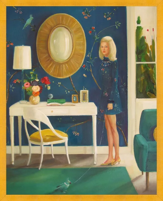 The Invisible Nature of Tansy Fairchild by Janet Hill for Artfully Walls