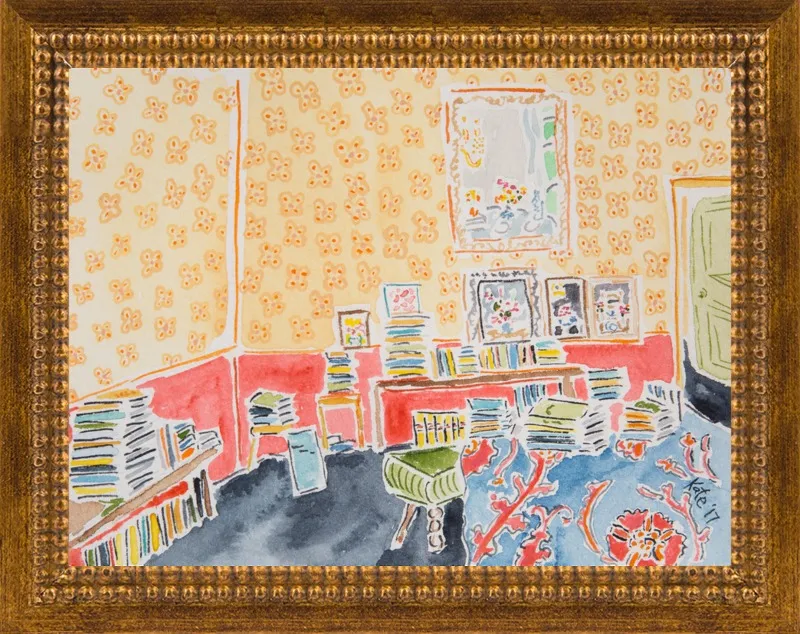 A Room for Matisse by Kate Lewis for Artfully Walls