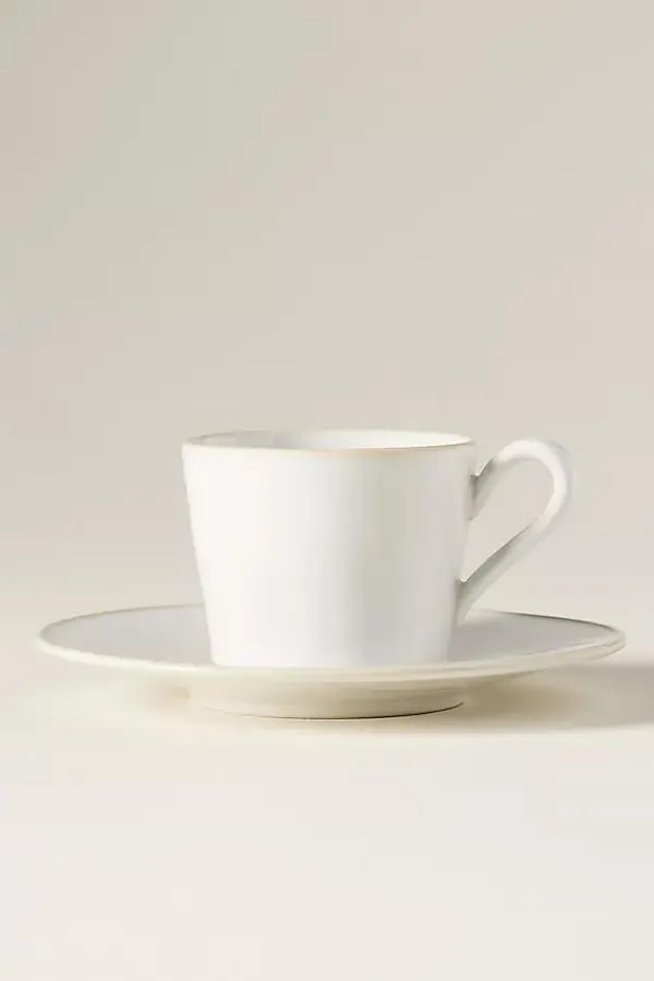 Beja Stoneware Teacup & Saucer