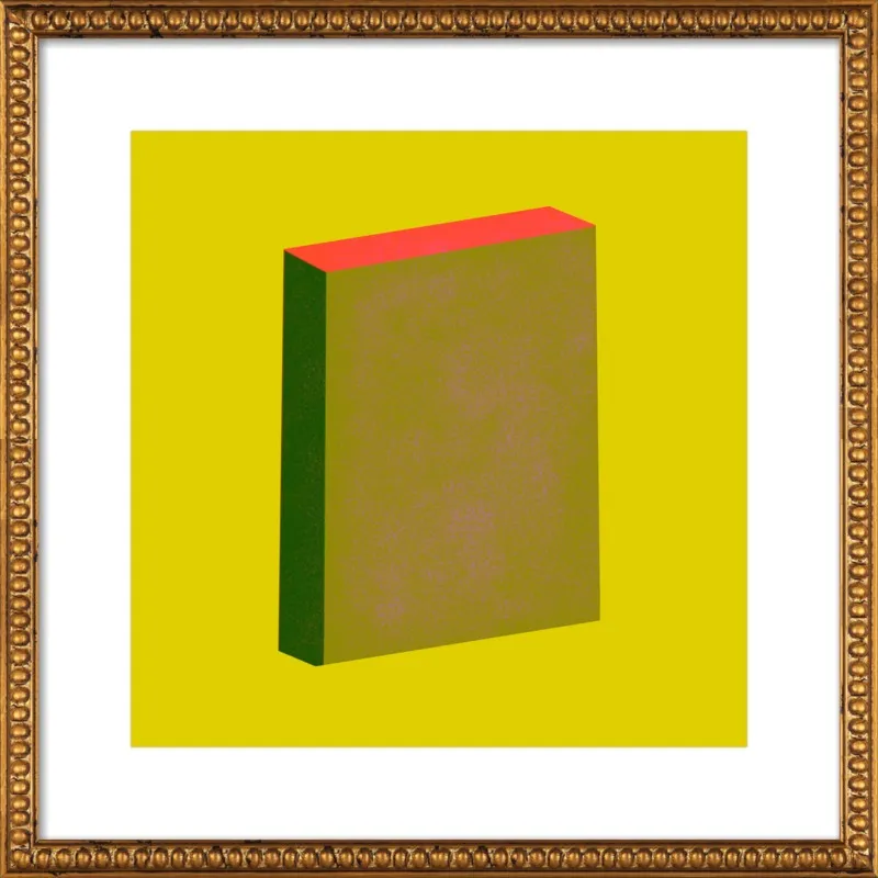Color Books 4, Olive, Forest, Hot Red & Pear Green by Jessica Poundstone for Artfully Walls