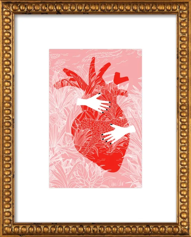 REFUGE ROSE by Claire Colin for Artfully Walls