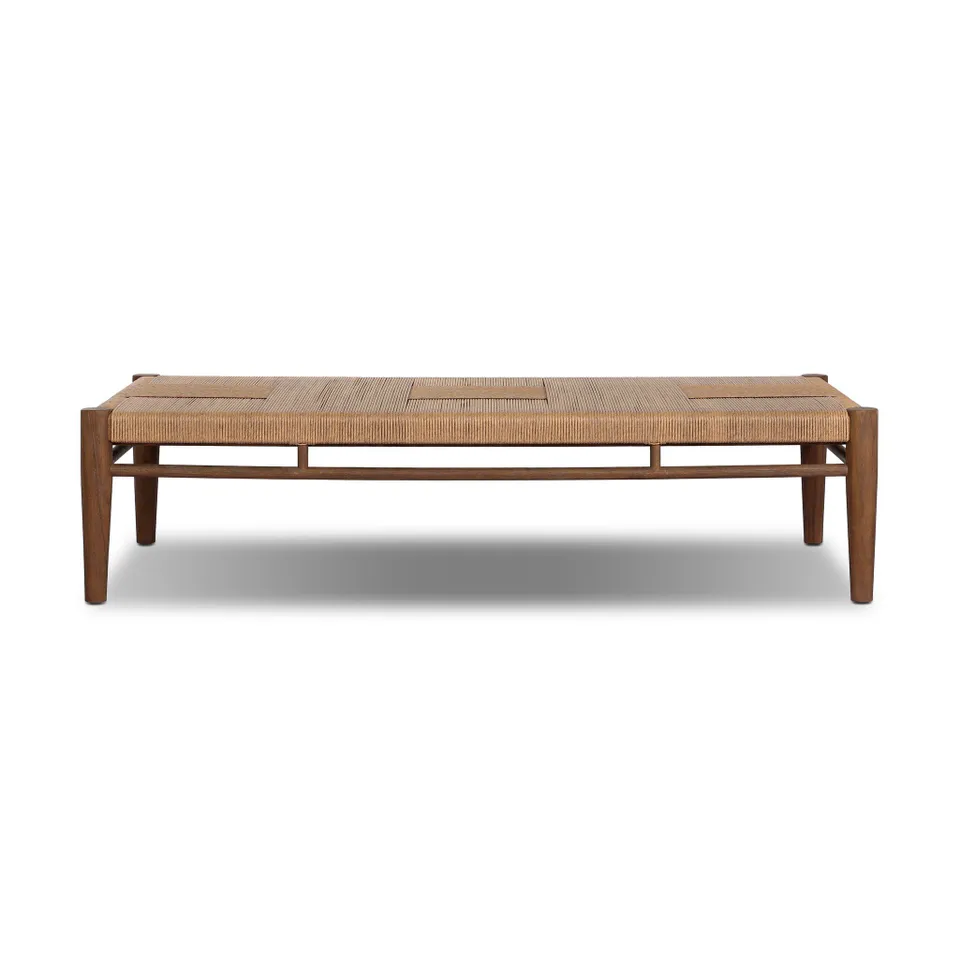 Rothler Outdoor Coffee Table - Stained Toasted Brown-FSC