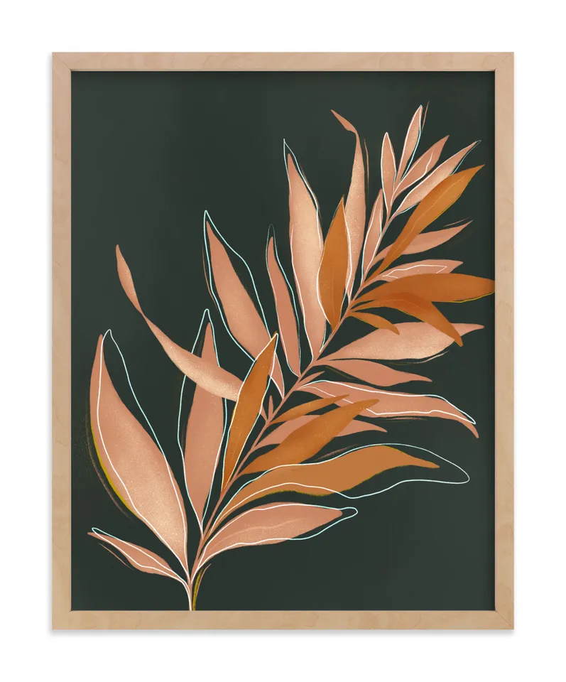 Falling Fern Limited Edition Fine Art Print