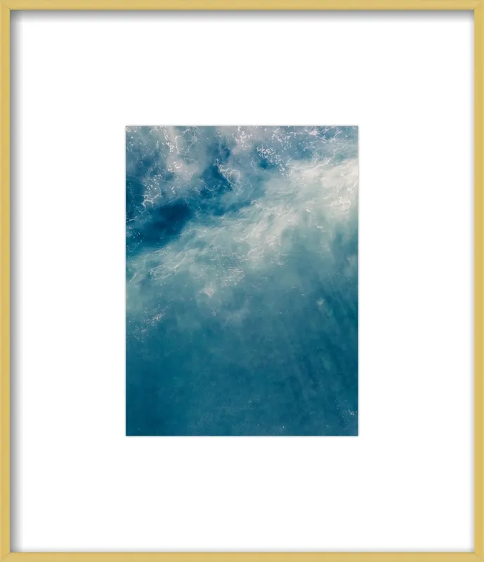 Electric Ocean by Ryan Szot for Artfully Walls