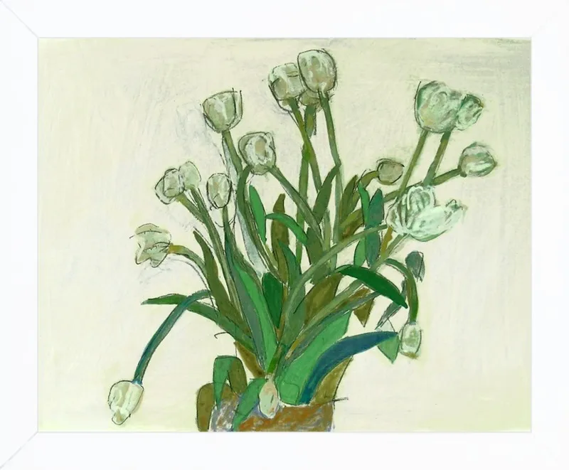 viridiflora tulip by Liz Innvar for Artfully Walls