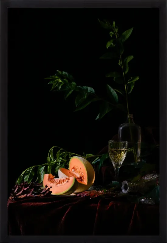 Cantaloupe by Dustin Halleck for Artfully Walls