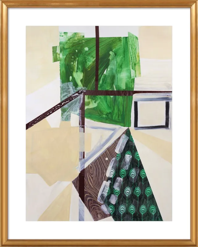 Abstract Study (trail map) by Pamela Staker for Artfully Walls