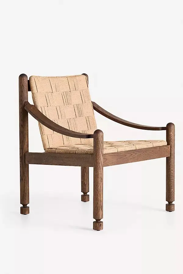Hollis Woven Rattan Accent Chair
