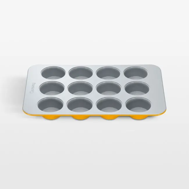 Caraway ® Marigold Ceramic Nonstick 12-Cup Muffin Pan