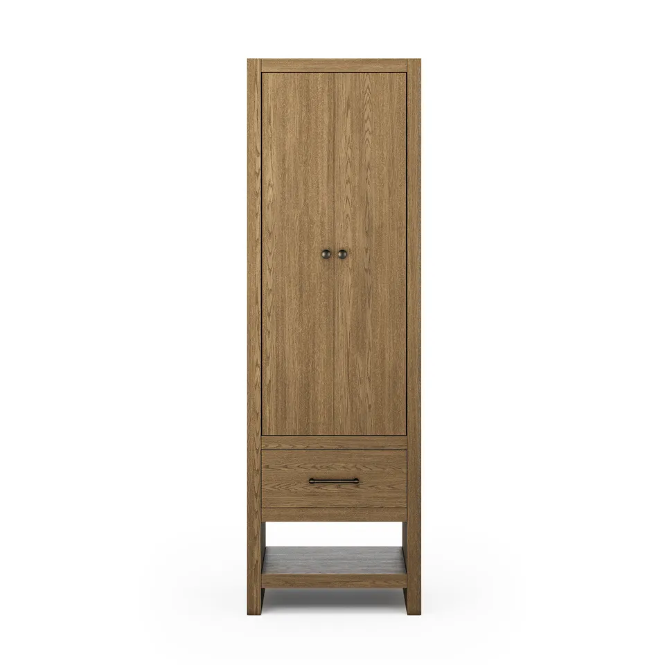 Anthem Bath Storage - Washed Natural Veneer