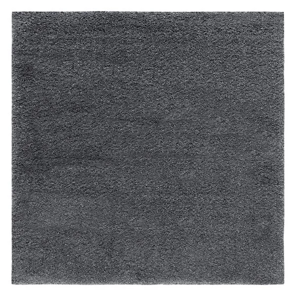 Cozy Shag Solid Neutral Area Rug