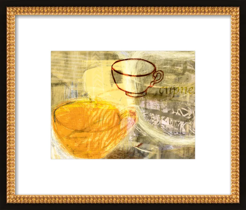 Still Life with Cups by Carmel Kushnir for Artfully Walls