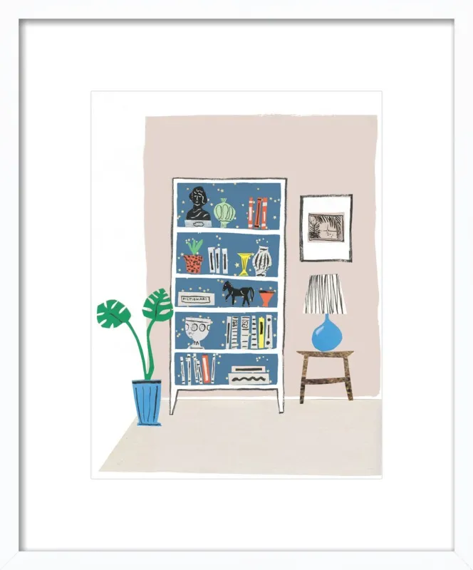 Shelfie by Danielle Kroll for Artfully Walls