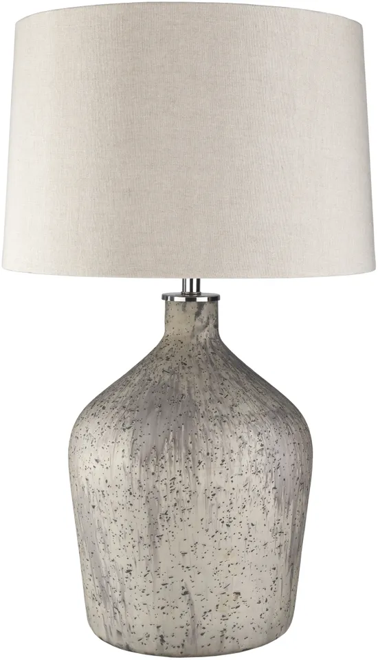 Reilly Taupe Distressed 30"H x 18"W x 21"D Accent Table Lamp