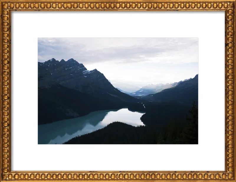 Summer Night on Peyto Lake  by Tracy Zhang for Artfully Walls