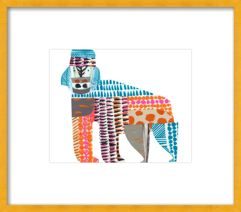 gorilla by Clare Youngs for Artfully Walls