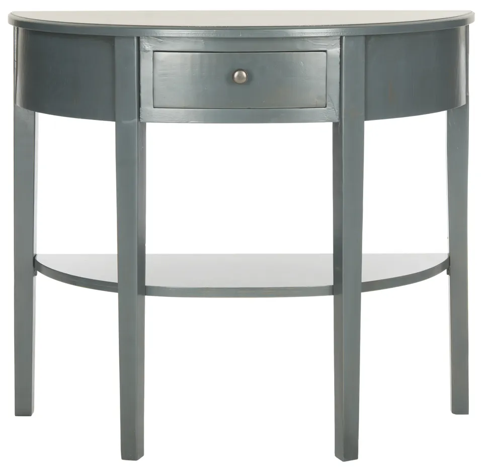 Abram Console - Steel Teal