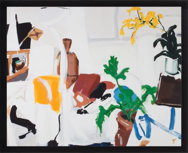 my old studio by Daniela Orlev for Artfully Walls