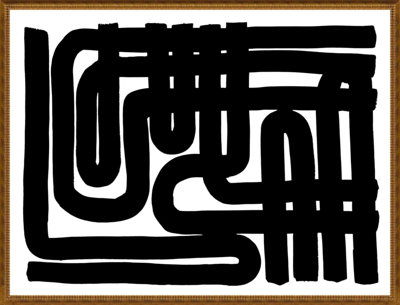 Maze by Kate Roebuck for Artfully Walls