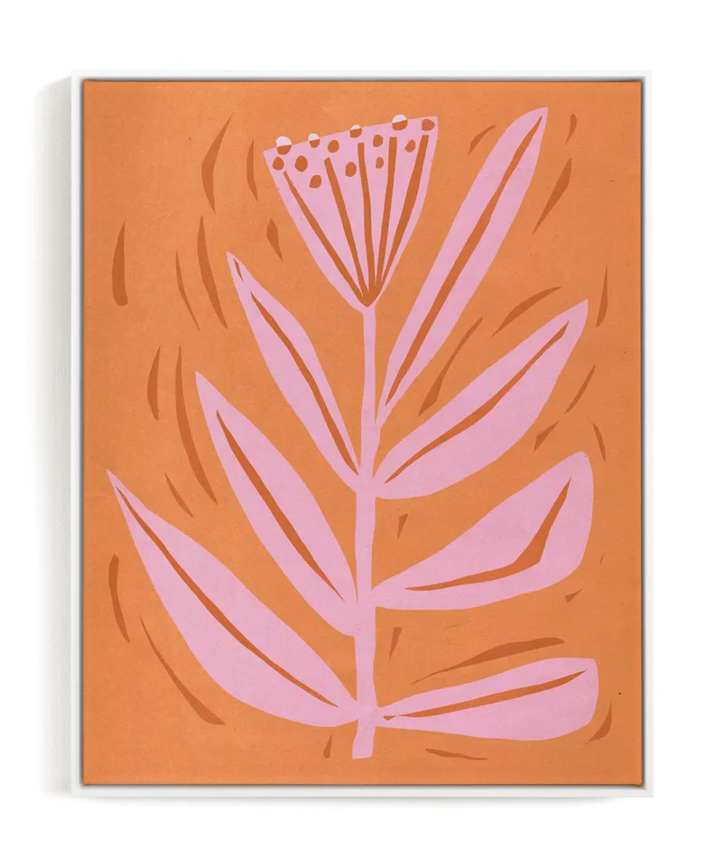 Tall Flower Limited Edition Children's Art Print