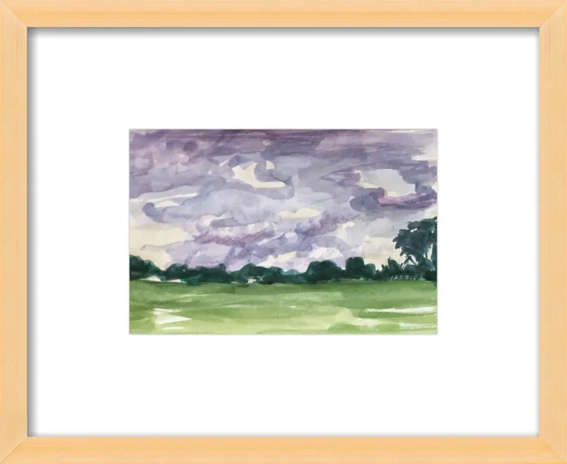 Summer Sky, Late by Megan Williamson for Artfully Walls